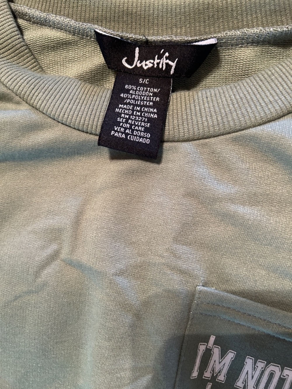 Justify top - Picture 2 of 6